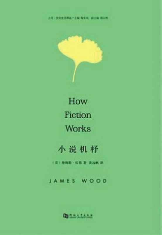 小说机杼(詹姆斯·伍德)(河南大学出版社 2015)