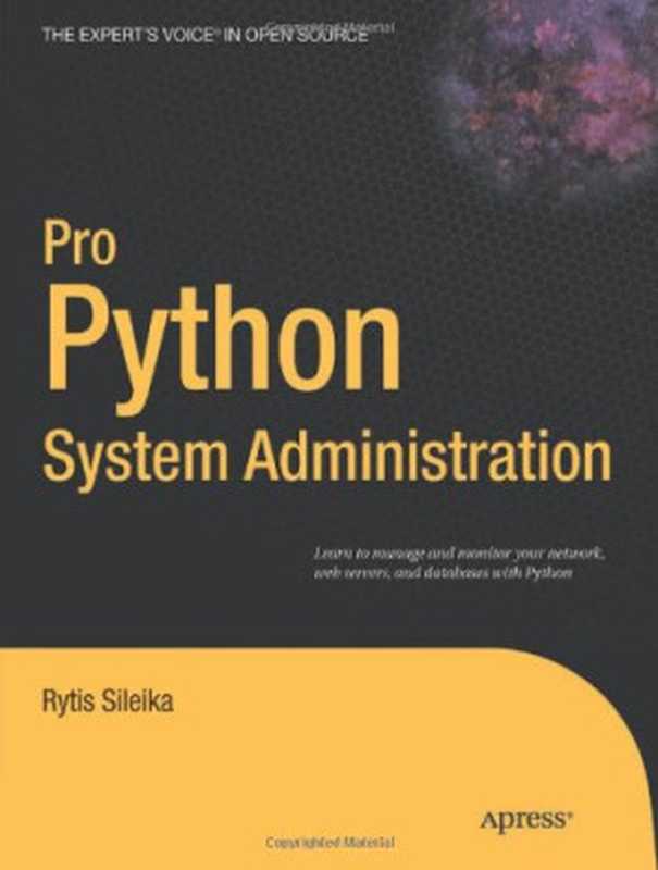 Pro Python System Administration(Rytis Sileika)(Apress 2010)