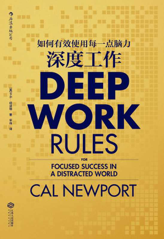 深度工作:如何有效使用每一点脑力(卡尔·纽波特 (Cal Newport))(江西人民出版社 2017)