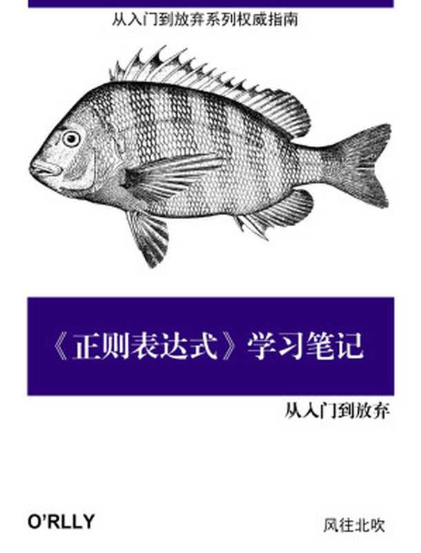 《正则表达式》学习笔记（作者：风往北吹-April 4，2023 First Edition）（风往北吹）（O