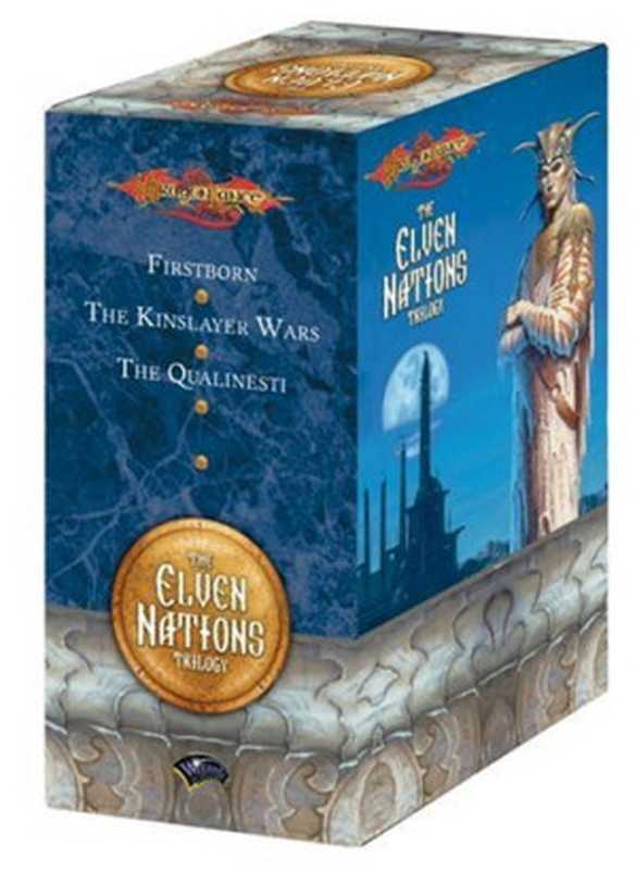 Dragonlance: The Elven Nations Gift Set: Firstborn The Kinslayer Wars The Qualinesti(Paul B. Thompson, Tonya C. Cook, Douglas Niles)(Wizards of the Coast 2005)