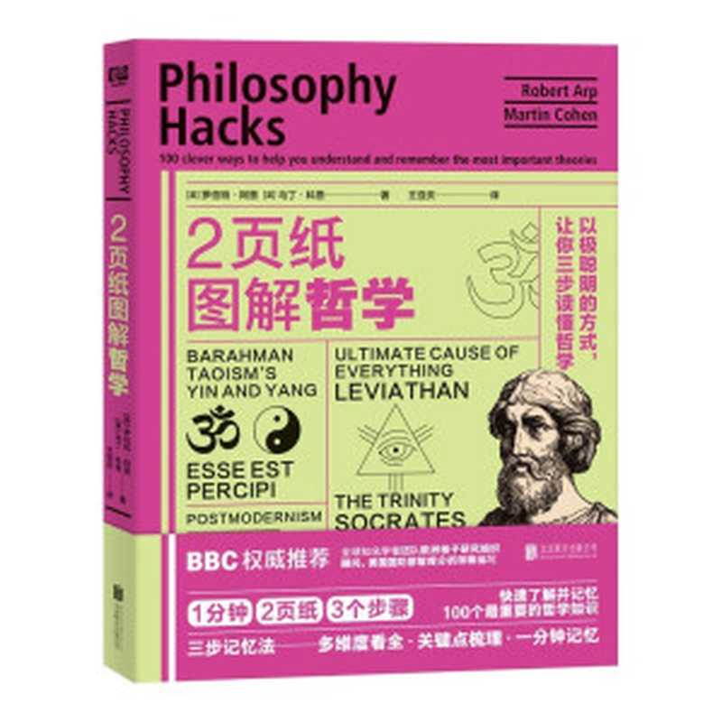 2页纸图解哲学：以极聪明的方式，让你三步读懂哲学（1分钟•2页纸•3三个步骤：快速了解并记忆100个最重要的哲学知识）（罗伯特•阿普 & 马丁•科恩 [罗伯特•阿普 & 马丁•科恩]）（北京联合出版公司 2020）