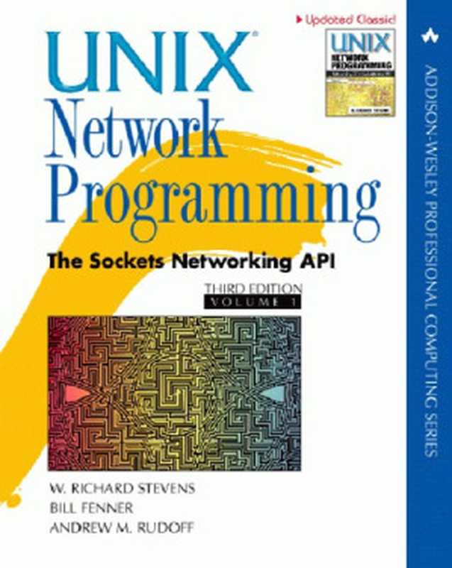 UNIX Network Programming, Volume 1: The Sockets Networking API, 3rd Edition(W. Richard Stevens, Bill Fenner, Andrew M. Rudoff)(Addison-Wesley Professional 2003)