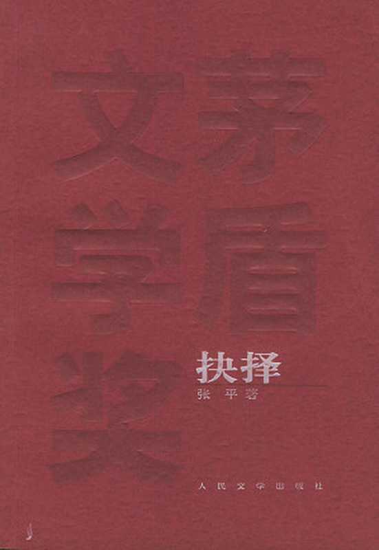 第5届茅盾文学奖-抉择(张平)(epub掌上书苑 2011)