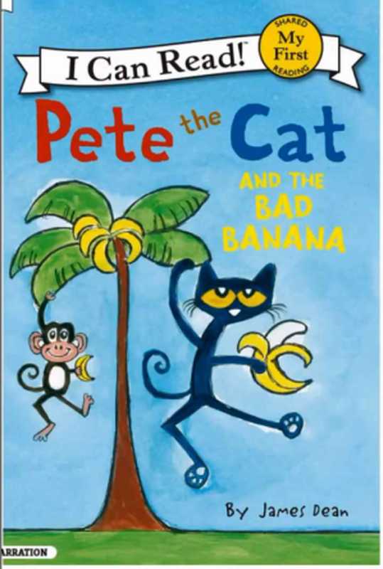 Pete the Cat and the Bad Banana（James Dean）