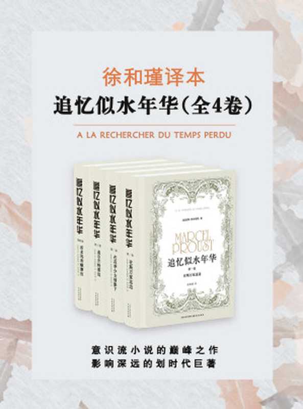 追忆似水年华（徐和瑾译本全4卷）（[法国]马塞尔•普鲁斯特 [[法国]马塞尔•普鲁斯特]）（译林出版社 2017）