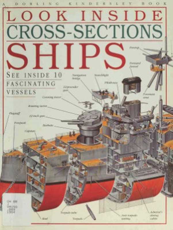 Look Inside Cross-Section Ships(Jonathan Potter)(DK, Dorling Kindersley 1994)