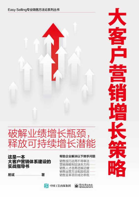 大客户营销增长策略 破解业绩增长瓶颈 释放可持续增长潜能（易斌）（电子工业出版社 2023）