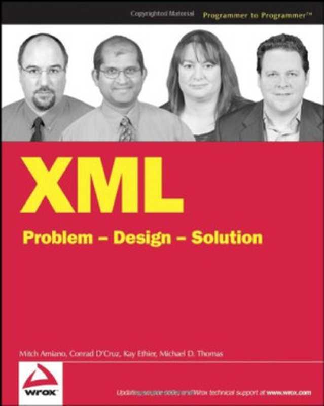 XML problem, design, solution(Mitch Amiano, Conrad D