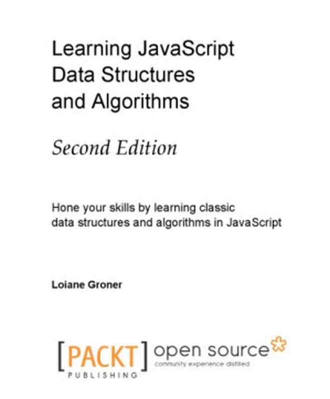 Learning JavaScript Data Structures and Algorithms(Loiane Groner)(Packt 2016)