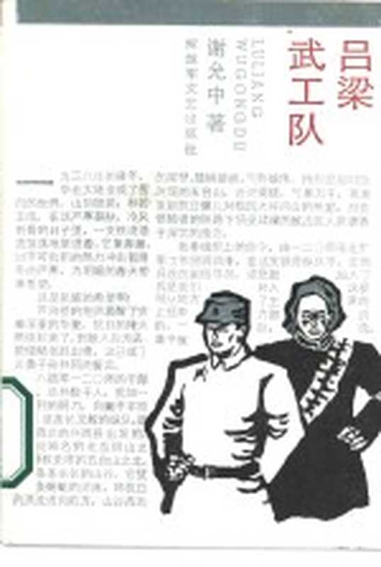 吕梁武工队（谢允中著）（北京：解放军文艺出版社 1986）