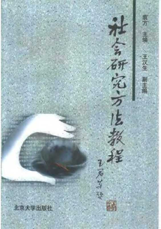 社会研究方法教程(袁方主编 王汉生副主编)(北京大学出版社 1997)