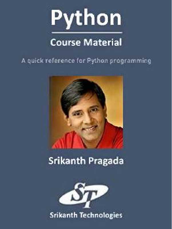 Python Language and Library（Srikanth Pragada）（Srikanth Technologies 2023）