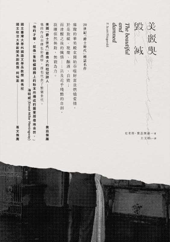 美麗與毀滅 = The Beautiful and Damned(費茲傑羅 (Francis Scott Fitzgerald) 著 ; 王文娟 譯)(新雨出版社 2020)