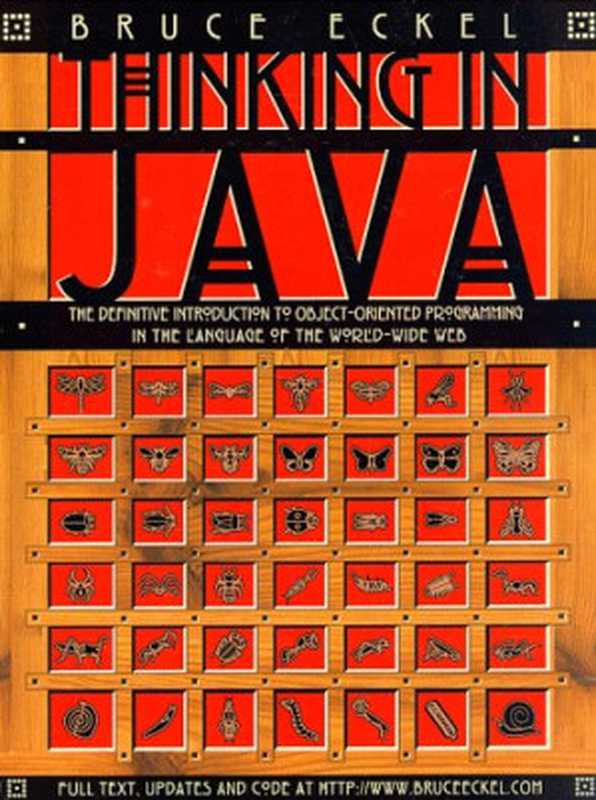 Thinking in Java(Bruce Eckel)(Prentice Hall 1998)