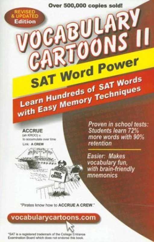 Vocabulary Cartoons II SAT Word Power(Sam Burchers Bryan E. Burchers)(New Monic Books 2007)