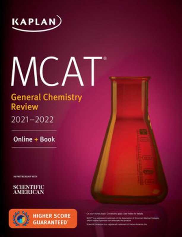 MCAT General Chemistry Review 2021-2022 (Kaplan Test Prep)(Kaplan Test Prep)(2020)