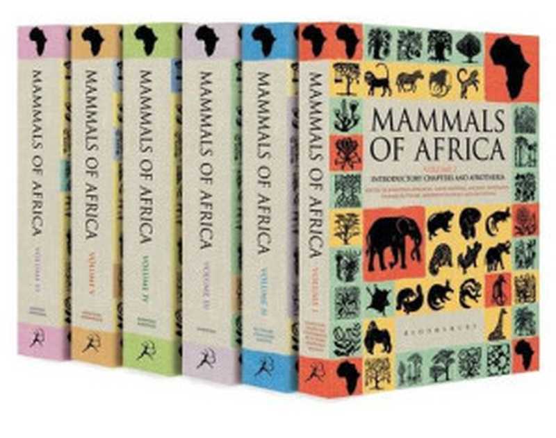 Mammals of Africa Volumes I-VI(Jonathan Kingdon)(A&C Black 2013)