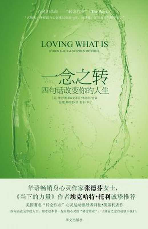 一念之转  四句话改变你的人生（[美]拜伦•凯蒂）（华文出版社 2009）