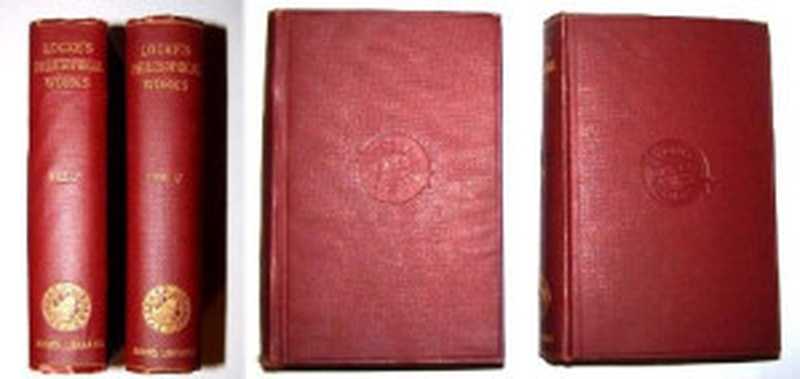 The Philosophical Works of John Locke（John Locke， J. A. St. John）（George Bell 1854）