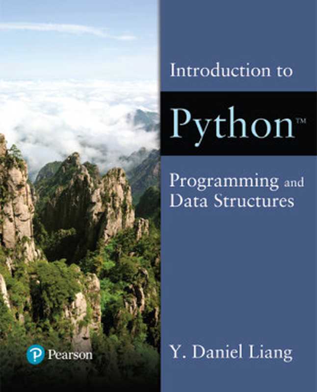 Introduction to Python Programming and Data Structures(Y. Daniel Liang )(Pearson 2019)