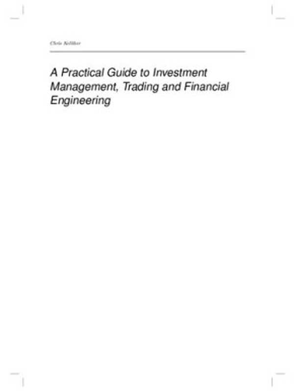 Supplement for: Quantitative Finance With Python (Includes coding examples)(C. Kelliher)(2022)