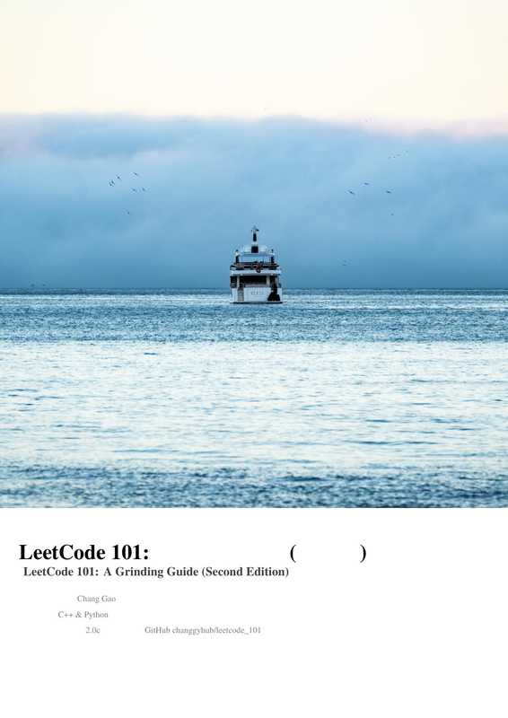 力扣刷题指南 LeetCode 101 - A Grinding Guide(高畅)(2024)