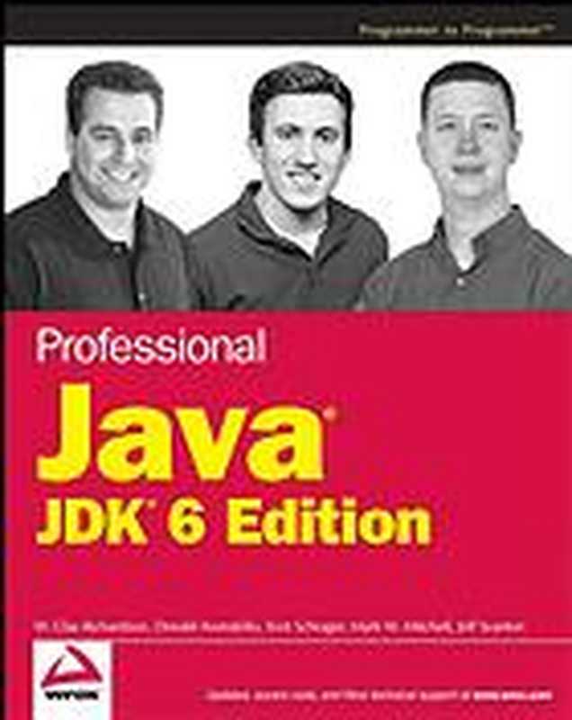Professional Java， JDK 6 Edition（W. Clay Richardson）（2007）