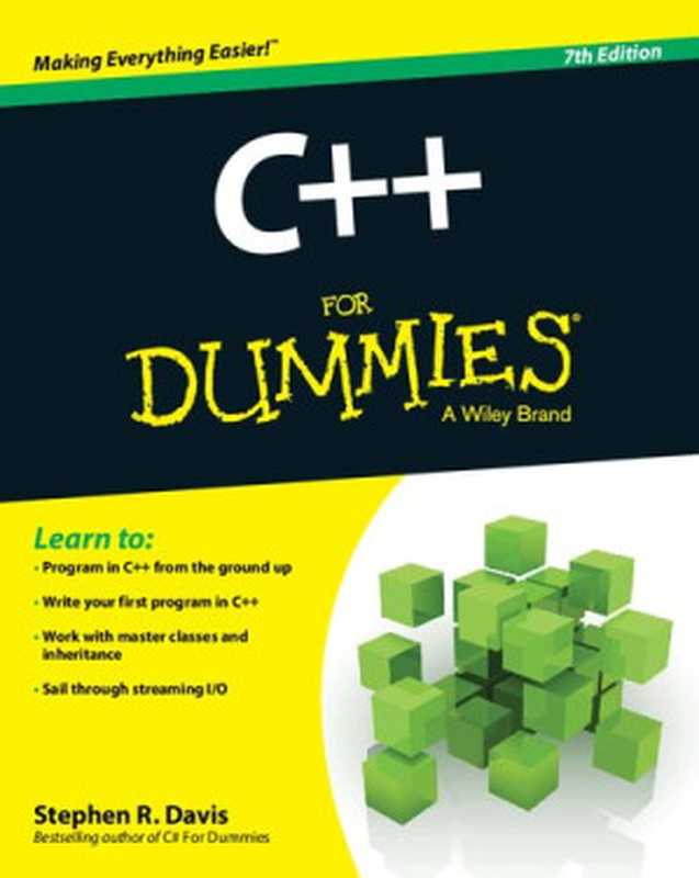 C++ for Dummies(Stephen Randy Davis)(For Dummies 2014)