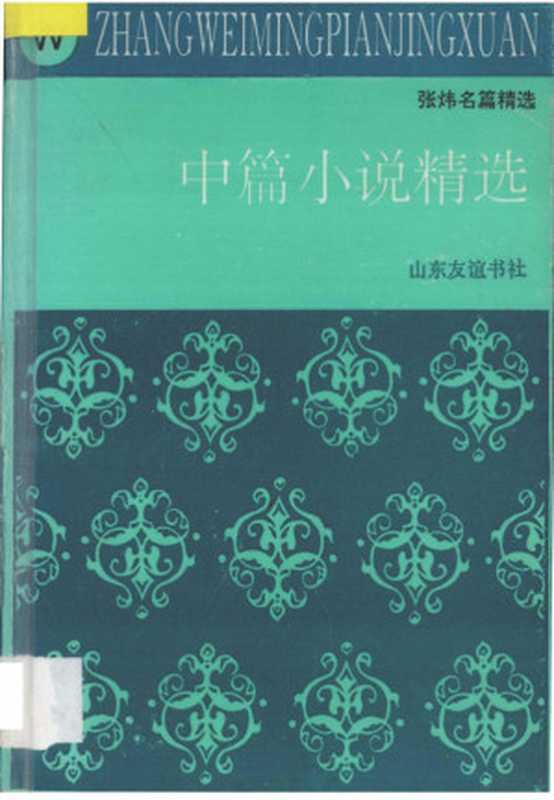 张炜名篇精选 中篇小说精选(张炜著, 张炜, 1956 Nov 7-, 张炜著, 张炜)(济南:山东友谊出版社 1993)