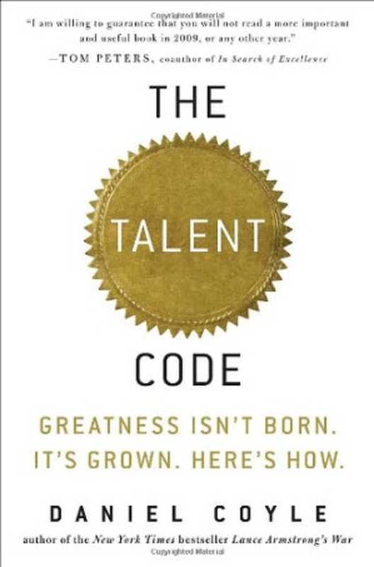 The Talent Code(Daniel Coyle)(Bantam 2009)