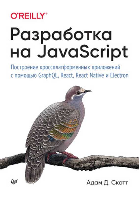 Разработка на JavaScript. Построение кроссплатформенных приложений с помощью GraphQL， React， React Native и Electron（Адам Д. Скотт）（Питер 2021）