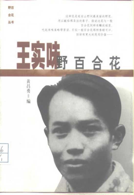 王实味: 野百合花(黄昌勇 编)(中国青年出版社 1999)