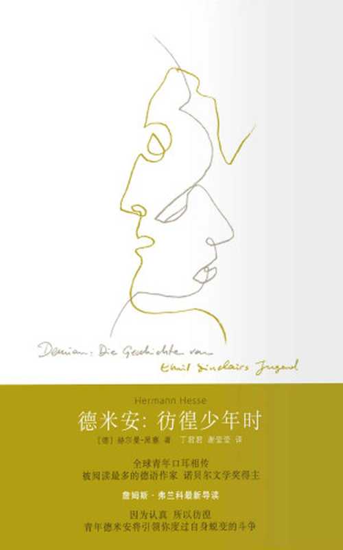 德米安：彷徨少年时（赫尔曼·黑塞作品系列 上海人民出版社）（[德]赫尔曼·黑塞 著， 丁君君 译， 谢莹莹 译）（上海人民出版社 2014）