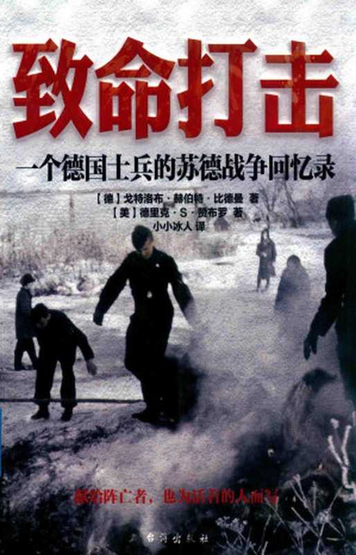致命打击 一个德国士兵的苏德战争回忆录（（德）戈特洛布·赫伯特·比德曼，（美）德里克·S·赞布罗著；小小冰人译    ）（台海出版社 2018）