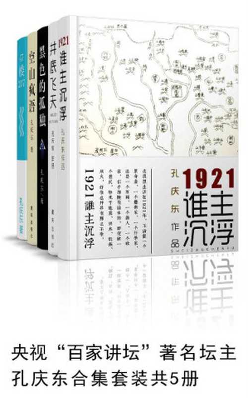 孔庆东合集套装共5册(47楼207;空山疯语;黑色的孤独;谁主沉浮;井底飞天)(孔庆东)(2015)