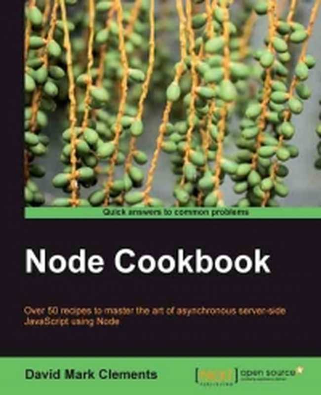 Node Cookbook： Over 50 recipes to master the art of asynchronous server-side JavaScript using Node（David Mark Clements）（Packt Publishing 2012）