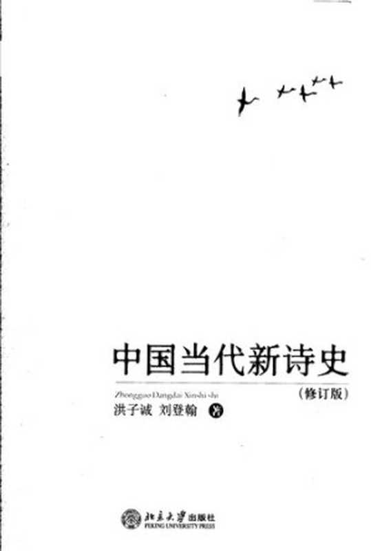 中国当代新诗史(洪子诚,刘登翰)(北京大学出版社 2005)