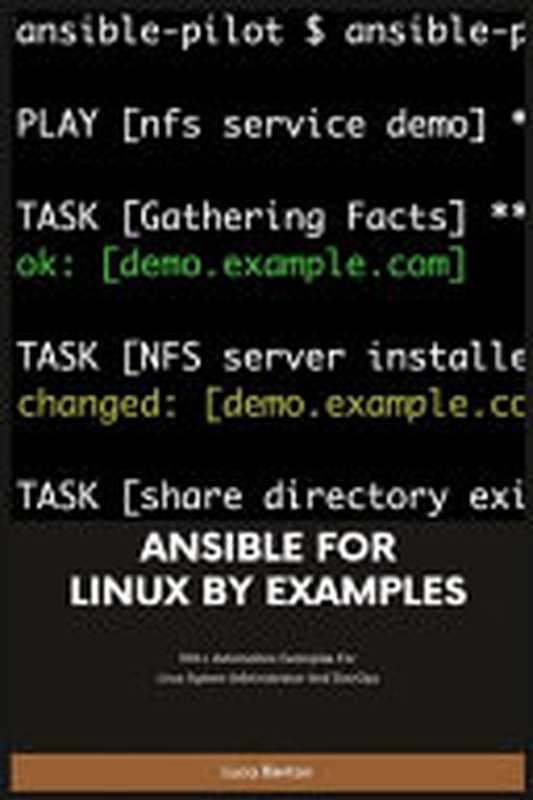 Ansible For Linux by Examples(Luca Berton)(2022)