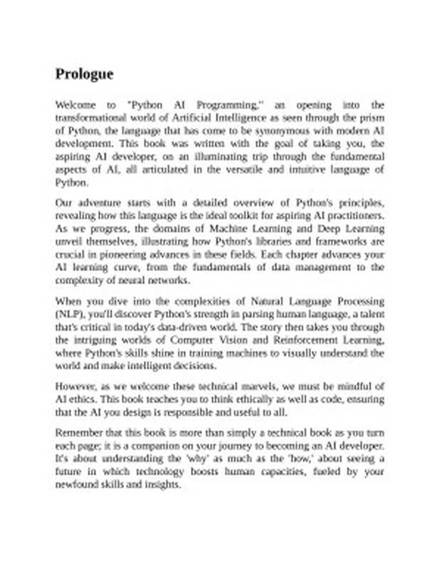 Python AI Programming（Patrick J）（GitforGits）