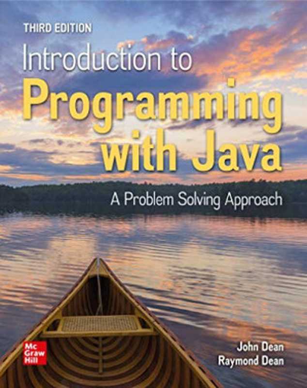 Introduction to Programming with Java(John Dean, Ray Dean)(McGraw Hill 2020)