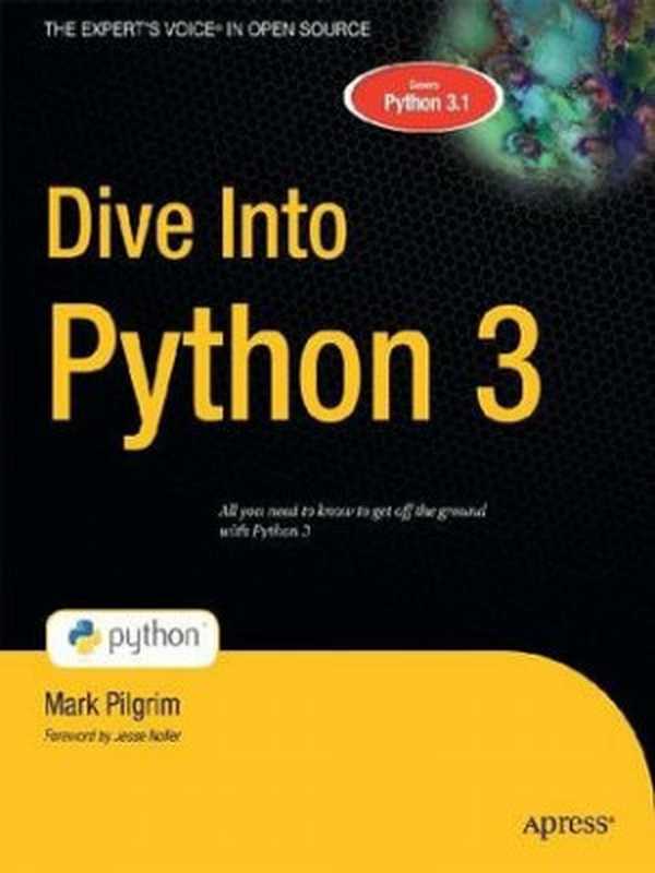 Dive Into Python3 中文版（it-ebooks）（iBooker it-ebooks 2016）