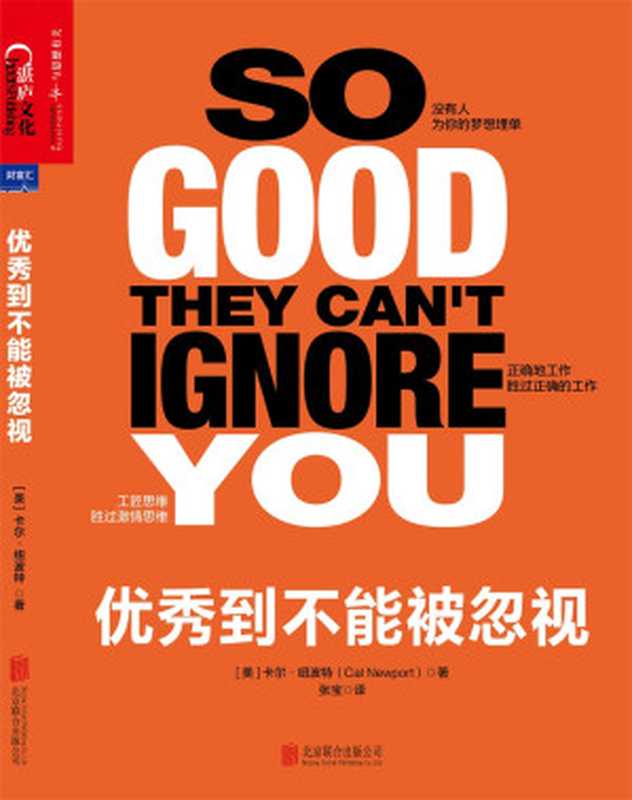 优秀到不能被忽视（（美）纽波特）（2018）