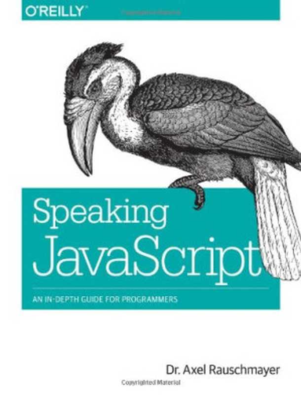 Speaking JavaScript(Axel Rauschmayer)(O