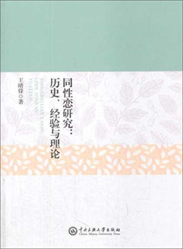同性恋研究 历史、经验与理论(王晴锋著)(中央民族大学出版社 2017)
