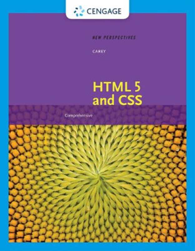 New Perspectives on HTML 5 and CSS(Patrick M. Carey)(Cengage 2020)