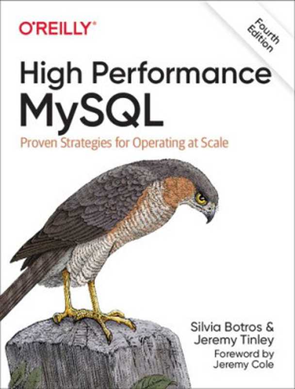 High Performance MySQL： Proven Strategies for Operating at Scale， 4th Edition（Silvia Botros， Jeremy Tinley）（O