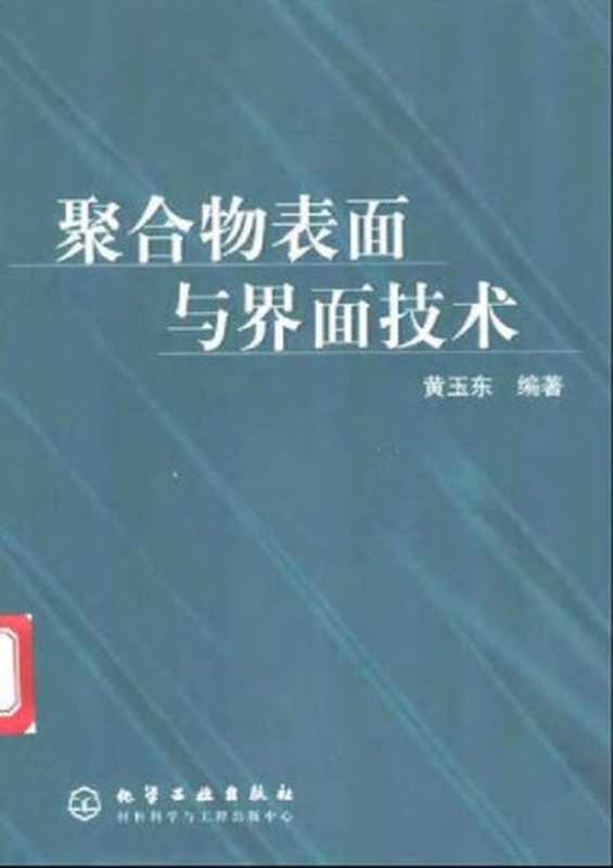 聚合物表面与界面技术(黄玉东)(化学工业出版社 2003)