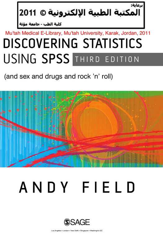 Discovering Statistics Using SPSS (Introducing Statistical Method)  3rd edition  2009（Andy Field）