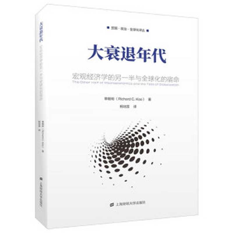 大衰退年代 宏观经济学的另一半与全球化的宿命(辜朝明)(上海财经大学出版社)